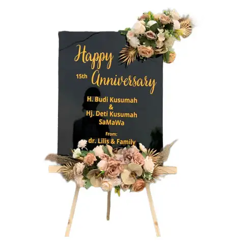 Papan Bunga Akrilik Bondoyudo